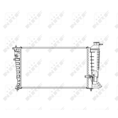 Imagen de NRF 50474 Radiador, refrigeración del motor Aluminio 610 378 34 Aletas unidas mecánicamente PEUGEOT: 306 Hatchback, Berlina