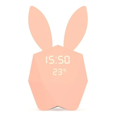 Imagen de Mob Cutie Clock Connect Reloj Despertador Inteligente con Sensor de Movimiento, Color Rosa