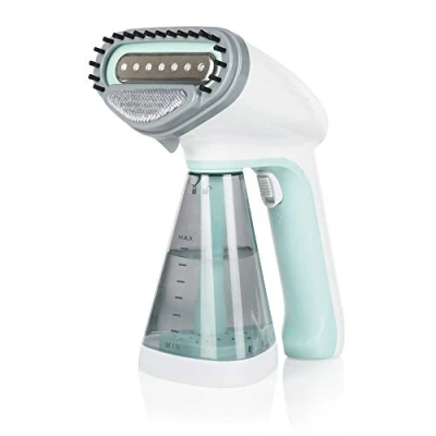 Imagen de Princess 332846 Vaporizador de Ropa, Modelo Portátil, 2 Ajustes Vapor, 1600 W, 25 g/min, Deposito Agua con 260 ml Desmontable