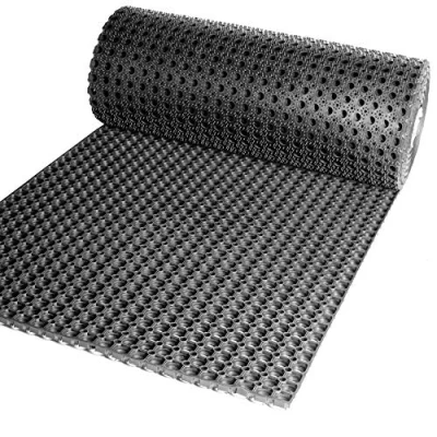 Imagen de ANRO Alfombrilla de goma para anilla, 100 cm ancho, robusta, goma, 16 mm., 50 x