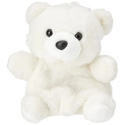 Imagen de Aurora, 61355, Palm Pals Oso Polar Nevado, 13cm,Juguete Blando, Blanco
