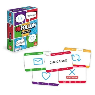 Imagen de Ludilo Unfollow Juegos De Mesa Niños 8 Años O Más Cartas 30 Min Juego Rápido Regalo Niño para Y Adultos