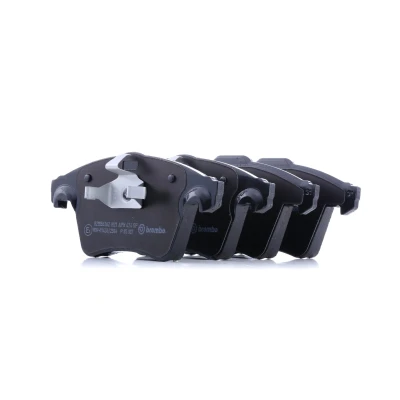 Imagen de BREMBO P 85 107 Juego de pastillas freno excl. contacto avisador desgaste con clip émbolo sin accesorios VOLKSWAGEN: Transporter 5 Bus