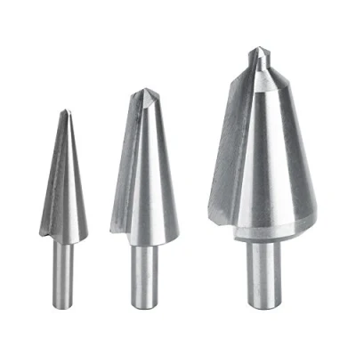Imagen de 16 30,5 mm/5 20 mm/3 14 mm HSS Broca para paraguas cónica, paso de perforación, juego cortador cono chanfreno