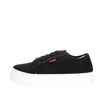 Imagen de Levi&#039;s Tijuana, Zapatillas Mujer, Negro (Regular Black), 43 EU