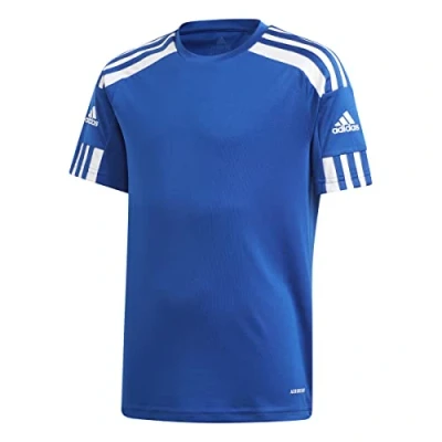 Imagen de adidas Performance Squad Unisex Camiseta estampada para niños, Talla: 9 10a, White