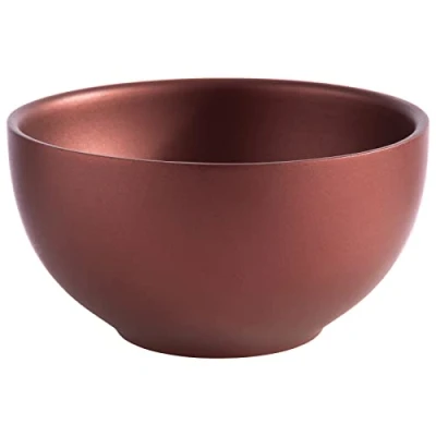 Imagen de APS Cuenco LEVANTE Ø 17 cm, altura: 8,5 acero inoxidable, color: cobre rojo, 0,9 litros, doble pared