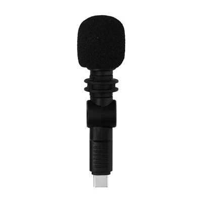 Imagen de Micrófono Usb c Grabación Audio Plug Play Boya Negro