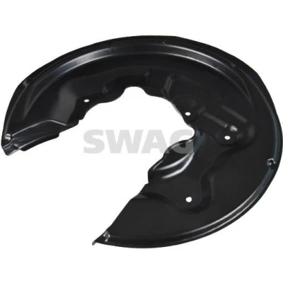 Imagen de SWAG 33 10 6363 Chapa Protectora de Disco Freno Eje trasero izquierda VOLKSWAGEN: Passat B7 Furgón / Familiar, Tiguan I, Sharan II