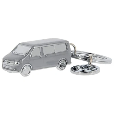 Imagen de BRISA VW Collection llavero Anillo de Accesorio con abridor botellas T5/T6 Camper Bus (Classic Bus/Gris)