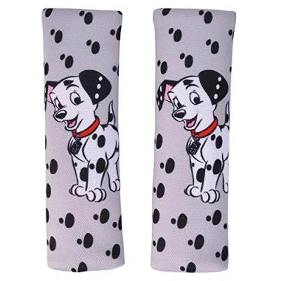 Imagen de Fontee 2PCS Almohadillas para Cinturón de Seguridad Auto Correa el Hombro Protector Pads Perro dálmata