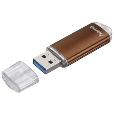 Imagen de Hama Laeta 256GB Unidad Flash USB Tipo A 3.0 (3.1 Gen 1) Marrón Memoria (256 GB, A, 1), 40 MB/s, Tapa, Marrón)