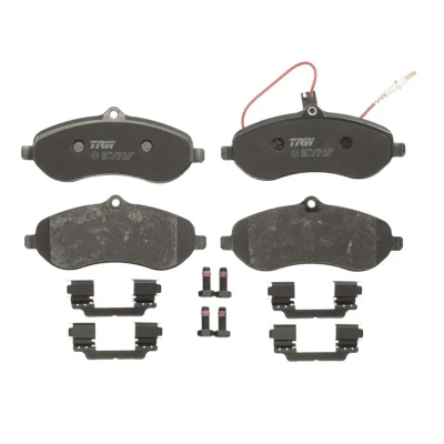 Imagen de TRW COTEC GDB1718 Juego de pastillas freno con contacto avisador desgaste tornillos pinza accesorios CITROËN: Jumpy II MPV