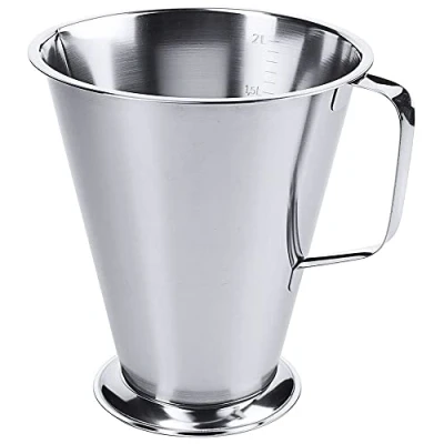 Imagen de Jarra medidora de acero inoxidable 2,2 litros para cocina
