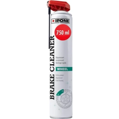 Imagen de IPONE Brake Cleaner Desengrasante para frenos Rendimiento máximo de los Pulverización Potente y Precisa Espray con Difusor Multiposición 750 ML