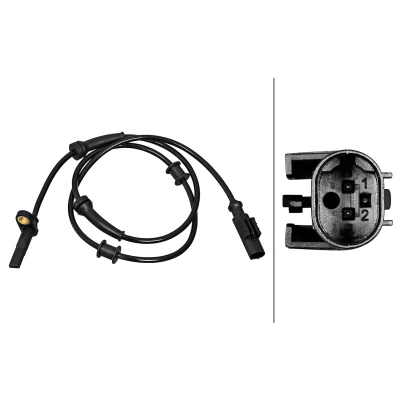 Imagen de HELLA 6PU 358 217 251 Sensor de ABS Hall 2 950 CITROËN: Jumper II Camión plataforma/Chasis, Furgón, FIAT: Ducato III Furgón