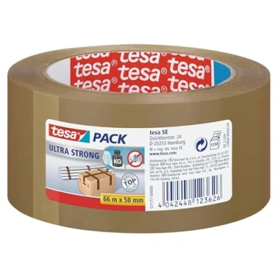 Imagen de tesa Ultrastrong 57177 00000 Cinta Adhesiva, 66 x 50 mm, Marrón