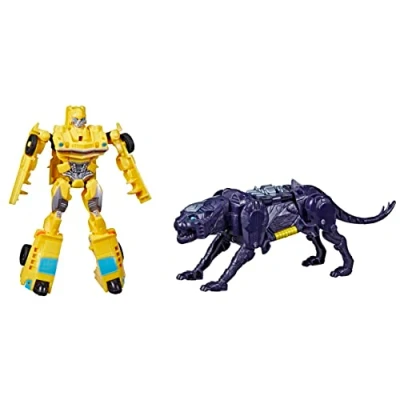 Imagen de Transformers Película El Despertar de Las Bestias Beast Alliance Combiners Pack Doble Juguetes Bumblebee 12,5 cm Edad: 6+