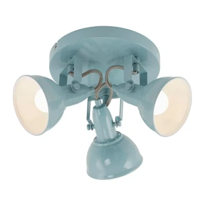 Imagen de Briloner Leuchten Lámpara de Techo, 3 W, Menta/Blanco, 2049 030R