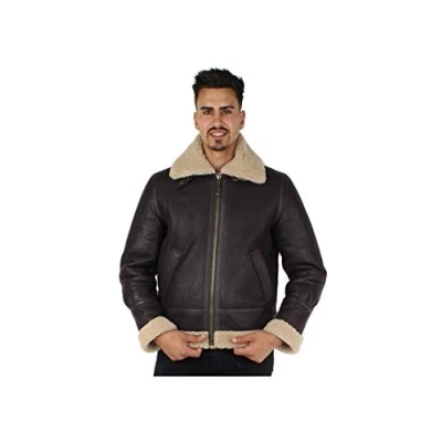 Imagen de Schott Chaqueta de cuero, Hombre, Talla: Medium, Cordovan