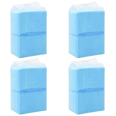 Imagen de vidaXL 400x Empapadores para Mascota Textil no Tejido Animales de Compañía Casa Hogar Adiestramiento Educación Gasas Orines Micción 45x33 cm