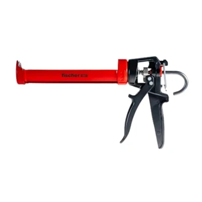 Imagen de fischer pistola de silicona KPM2. para aplicar silicona, selladora aluminio cartuchos hasta 310ml