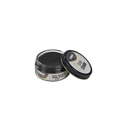 Imagen de TRG The One 409 Crema para calzado y complementos de piel sintética 50 ml, Gris (Dark Gray 115)