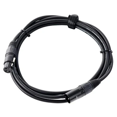 Imagen de Pronomic Stage XFXM Blue 2.5 Cable de micrófono XLR 2,5 m negro