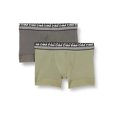 Imagen de Dim Juego De 2 Bóxers Para Hombre En Algodón Elástico Stay And Fit x2 Multicolor 4
