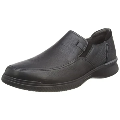 Imagen de Clarks Donaway Step, Mocasín Hombre, Black Leather, 41 EU