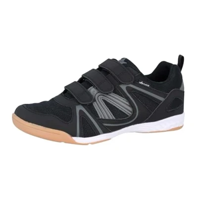 Imagen de Lico Fit Indoor V, Zapato de Tribunal Interior Unisex Adulto, Negro y Gris, 37 EU