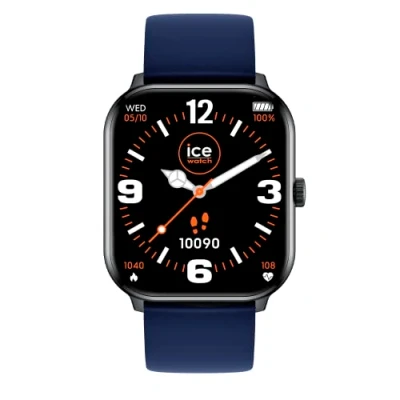 Imagen de ICE Watch smart Black navy Smartwatch negro para Hombre (Unisex) con Correa de silicona 021410 (1,85&quot;)