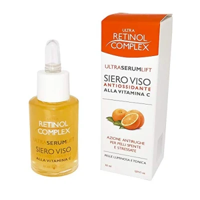 Imagen de Sérum facial antioxidante Ultra Serum Lift con acción antiarrugas de vitamina C para pieles apagadas y estresadas 30ml