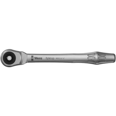 Imagen de Carraca 8003 A Zyklop Metal, con cuadradillo pasante de 1/4&quot;, 1/4 pulgada x 141.0 mm