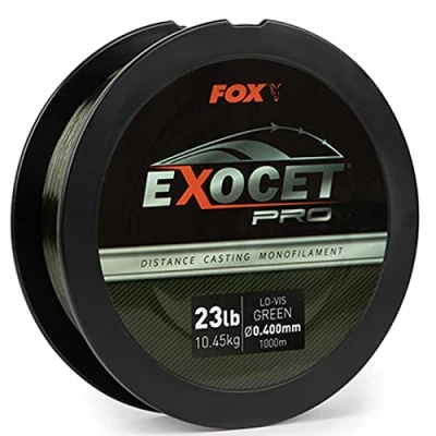 Imagen de Fox Exocet Pro Low Vis Green (1000m) 0,400mm Monofilamento
