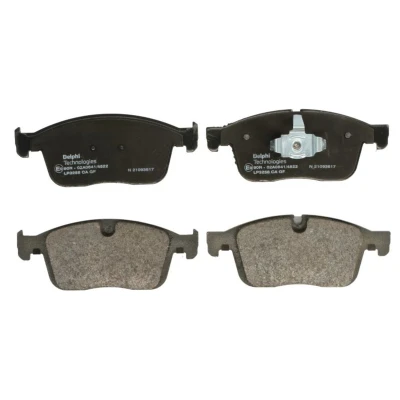 Imagen de DELPHI LP3258 Juego de pastillas freno preparado para indicador desgaste Chapa antichirridos sin accesorios VOLVO: XC60 I