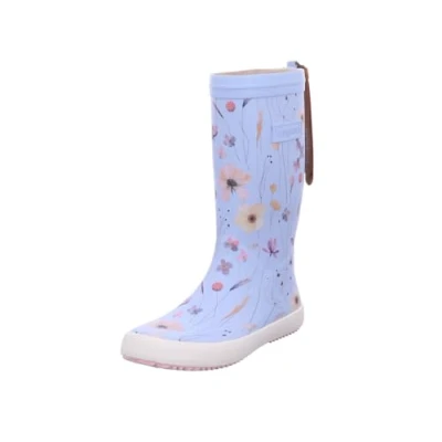 Imagen de Bisgaard Botas de agua para niños, Talla: 25, Lavender blossom Zapatos