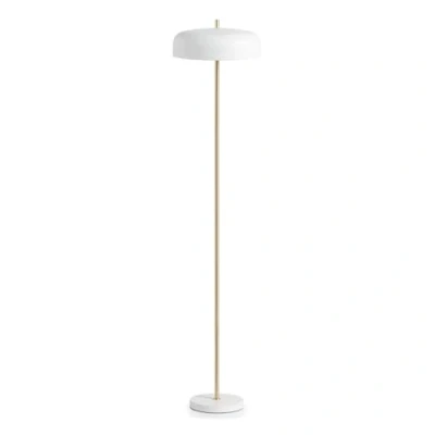 Imagen de EXO lighting Lámpara de pie TAICHI (H.135 cm), acero,blanco, 2x E27, 40W, IP20, on &amp;off, cable 2mts Ilumina tus espacios interiores, comedores, salones, recepciones, salas estar, salones…