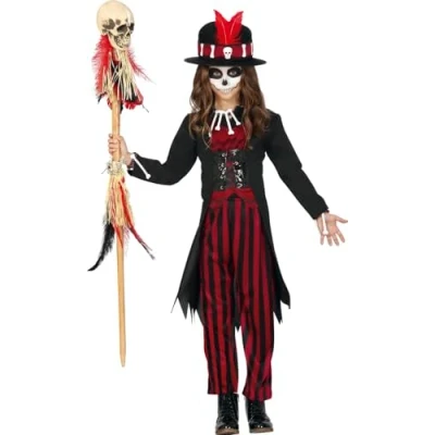 Imagen de FIESTAS GUIRCA Voodoo Disfraz de Halloween Infantil Edad 7 9 años