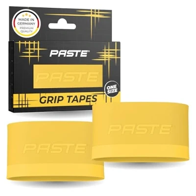 Imagen de PASTE ® Banda sujeta espinilleras de Silicona fútbol para Adultos y niños en Amarillo Soporte Calcetines Cinta Tobillos sujetaespinilleras Accesorios Regalos