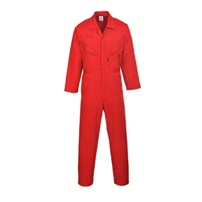 Imagen de Portwest Mono Liverpool Con Cremallera, Tamaño: XL, Color: Rojo, C813RERXL