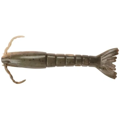 Imagen de Berkley Gulp! Saltwater Shrimp 4in Creature Bait (4 piezas) Natural Shads