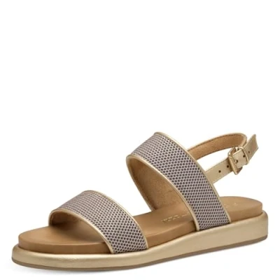Imagen de Marco Tozzi Sandalias, Mujer, Talla: 41, Gold comb Zapatos