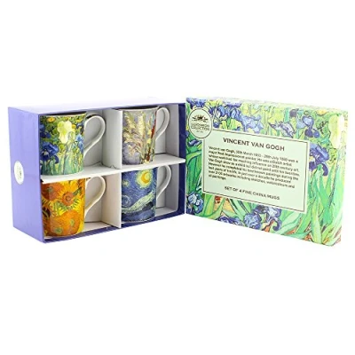 Imagen de Lesser &amp; Pavey Leonardo Colección de Van Gogh café, Juego 4
