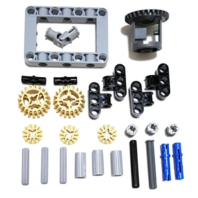 Imagen de LEGO Technic Differential gear box kit (gears, pins, axles, connectors) 27 pieces by