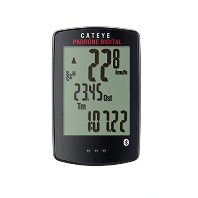 Imagen de CatEye Padrone Digital Wireless Cc pa400b Speed &amp; Cadence Ordenador de cicl, Unisex, Negro, Talla única