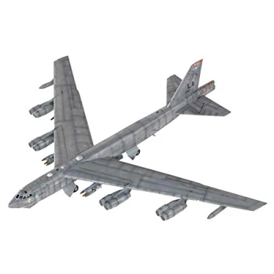 Imagen de 1/144 US Air Force B 52H Stratofortress Buccaneers Modelo de plástico #12622 Academy