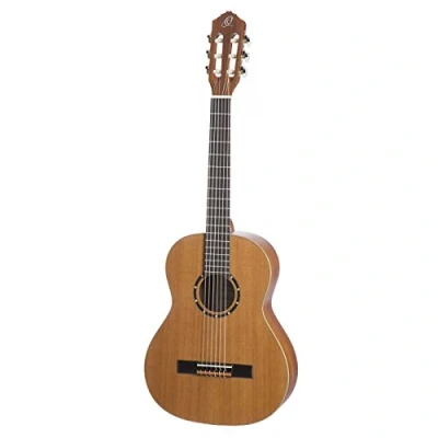 Imagen de Ortega R122L 3/4 Guitarra de concierto 3/4, acabado brillante, incluye funda