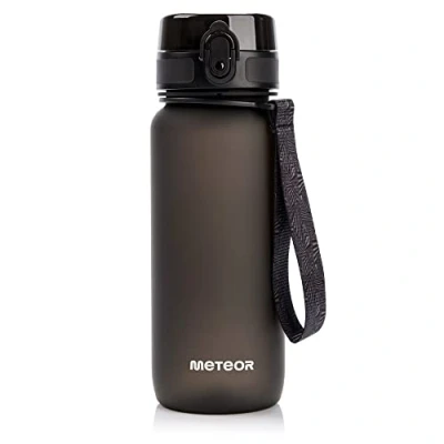 Imagen de meteor Botella Agua sin BPA Tritan Plastico Water Bottle Reutilizable para Niños Juventud y Adultos Deportes Oficina Escuela Gimnasio Ciclismo Correr Picnic