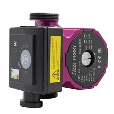 Imagen de JASSFERRY Bomba de calefacción central Sistema automático circulación calor agua caliente Reemplazo caldera 15 50 60 Monitor potencia 1 1/2 pulgadas